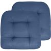 Image 1 : NEW SWEET HOME COLLECTION PATIO CUSHIONS 2 PACK