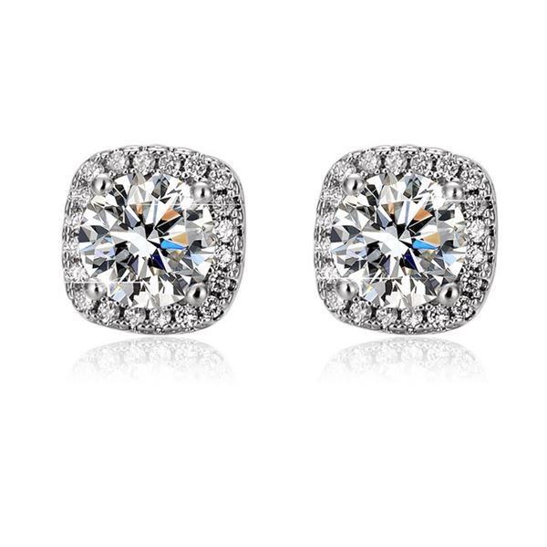1 CT GRA CERTIFIED MOISSANITE 925 SILVER EARRINGS