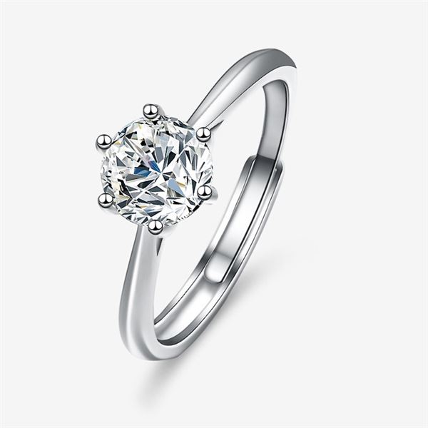 2 CT GRA CERTIFIED MOISSANITE 925 SILVER