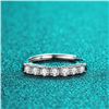 Image 2 : 5 PIECES MOISSANITE STONES BAND STYLE RING