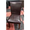 Image 2 : WOOD TOP KITCHEN TABLE WITH 6 MATCHING LEATHERETTE