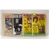 Image 1 : LOT OF 4 CLASSIC CONCERT POSTER REPRINTS