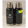 Image 1 : 2 HELLY HANSEN 500 ML INSULATED BOTTLES