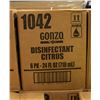 Image 1 : CASE OF GONZO CITRUS DISINFECTANT 6PK X 710ML