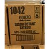 Image 1 : CASE OF GONZO CITRUS DISINFECTANT 6PK X 710ML
