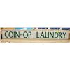 Image 1 : LEXAN COIN-OP LAUNDRY SIGN 12" W X 67" L