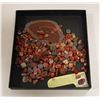 Image 1 : BUNDLE OF GENUINE CARNELIAN + AGATE GEMSTONES