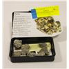 Image 1 : BUNDLE OF GENUINE PYRITE SPECIMENS W/INFO SLIP