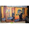Image 1 : SHOW HOME SET OF THREE RAFUSE PRINT PICTURES