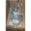 Image 1 : 2 SMART CHOICE 6FT STAINLESS STEEL FILL HOSES