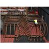 Image 1 : 2 ANTIQUE CAST IRON WINDOW BOXES 33"X12"X10"