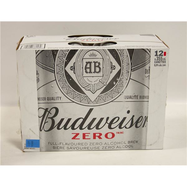 ONE CASE OF BUDWEISER, ZERO