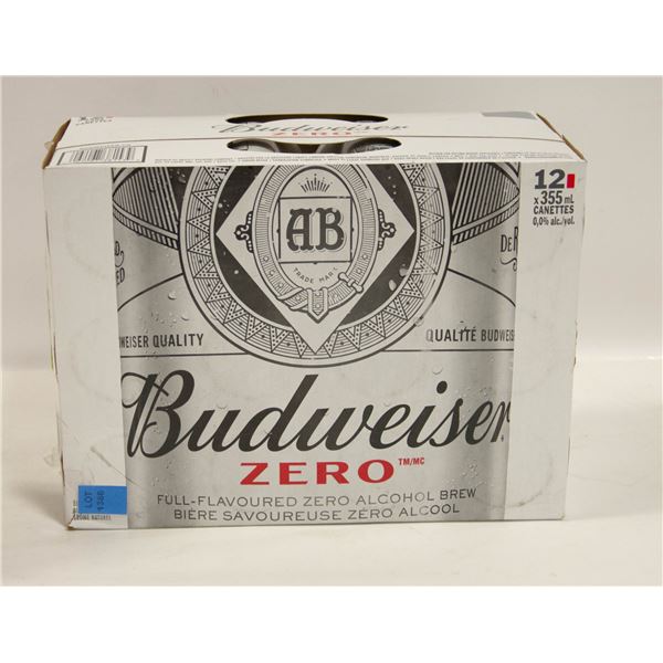 ONE CASE OF BUDWEISER, ZERO