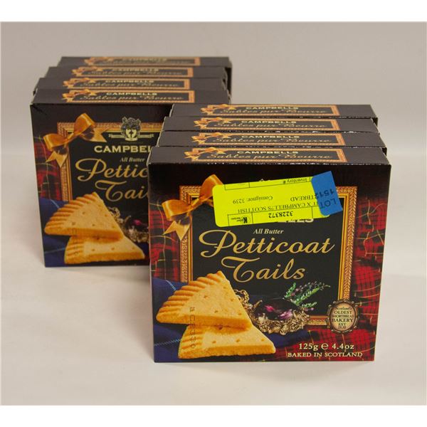 EIGHT X CAMPBELLS SCOTTISH SHORTBREAD