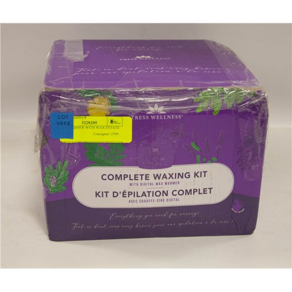ESTATE REPACKED WAXING KIT WITH WAX