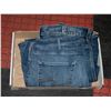 Image 1 : MEN'S SILVER JEANS 38X32 2 PAIR