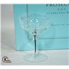 Image 1 : 7 BELFOR PATTERN CRYSTAL DESSERT COUPES