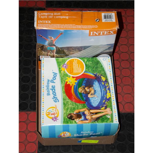 CAMPING MAT & SHADE POOL