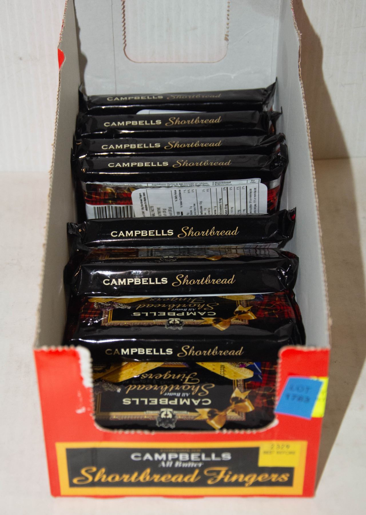 EIGHT X CAMPBELL'S SCOTTISH SHORTBREAD