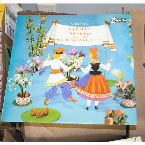 BOX OF BIG BAND RECORDS
