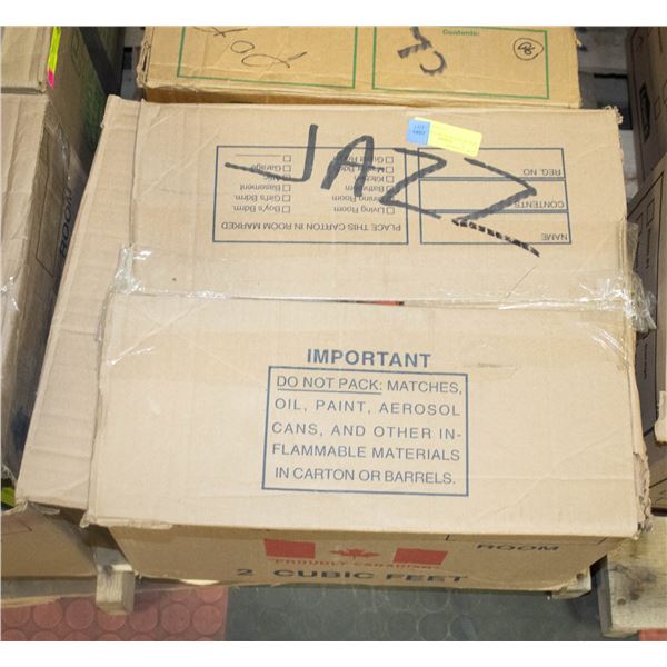 BOX OF JAZZ MUSIC RECORDS
