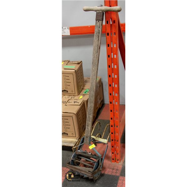 ANTIQUE TILLER
