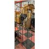 Image 1 : 2 METAL OUTDOOR PLANT "CAGES" 64"X12"