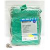 Image 1 : TARPS 12' X 9'- LOT OF 4 NEW IN BAG