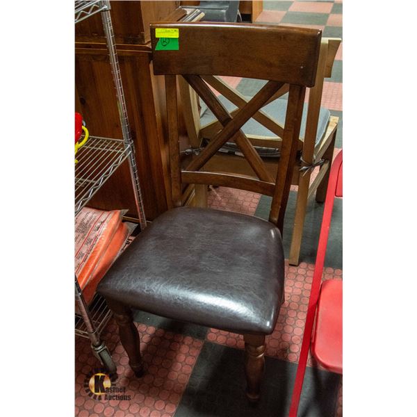 SINGLE SOLID WOOD CHAIR