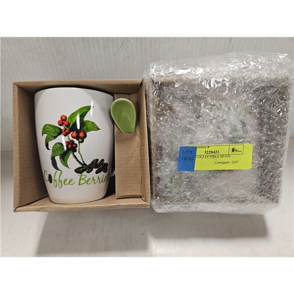 PAIR OF COLLECTIBLE MUGS