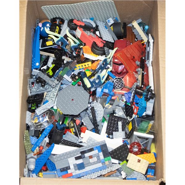 LARGE BOX OF UNSORTED LEGO