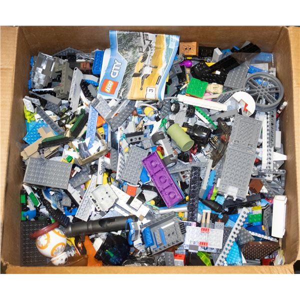 LARGE BOX OF UNSORTED LEGO