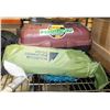 Image 1 : M E C BLOW UP SLEEP PAD, TACKLE BOX & FISHING
