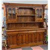 Image 1 : MASSIVE SOLID WOOD ORNATELY CARVED BUFFET AND