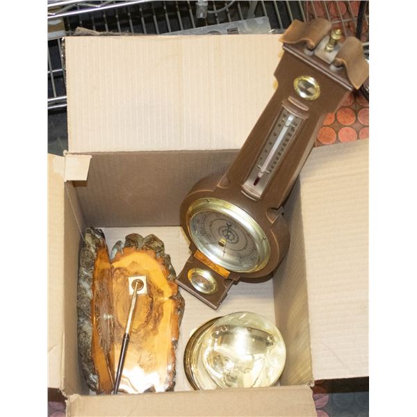 BOX WITH CLOCK + MORE