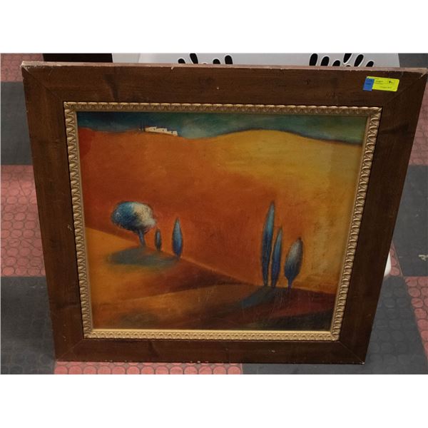 32" X 32" OIL PAINTING