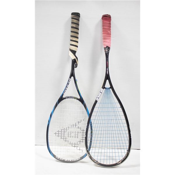PAIR OF SQUASH RACKETS