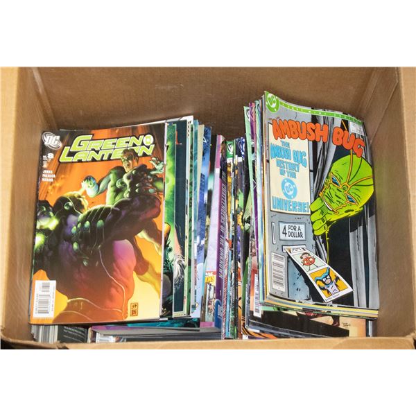 BOX OF DC COMICS OLD & NEW