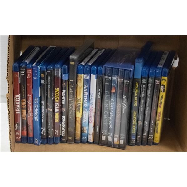 LOT OF ACTION BLUE RAYS
