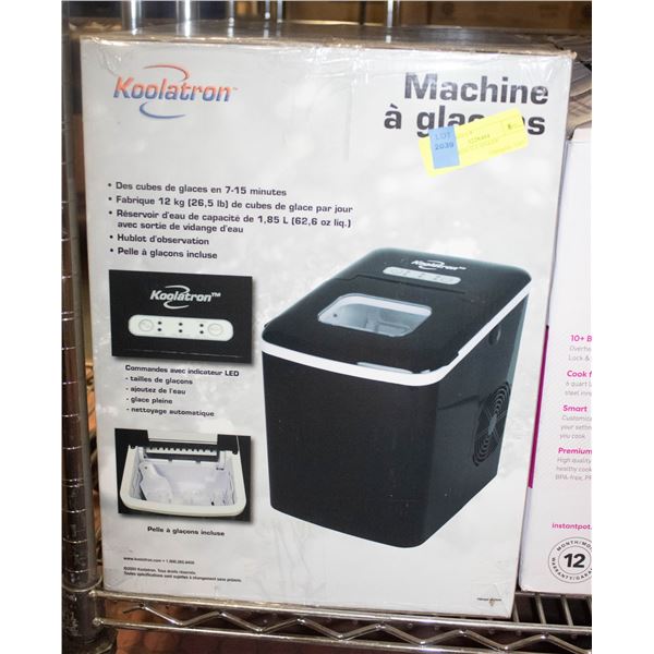KOOLATRON ICE MAKER
