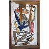 Image 1 : BOX OF OLD/ANTIQUE HAND TOOLS
