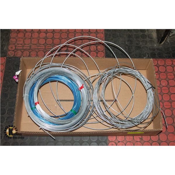 WIRE- ASSORTED BOX LOT