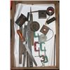Image 1 : BOX OF FILES, CLAMPS