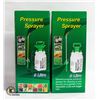Image 1 : SET OF 2 GARDEN 5L PRESSURE SPRAYERS