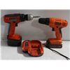Image 1 : BLACK & DECKER DRILL W/CHARGER