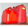 Image 1 : SET OF 2 ALL COMPLETE GAS JERRY CANS 20L/10L