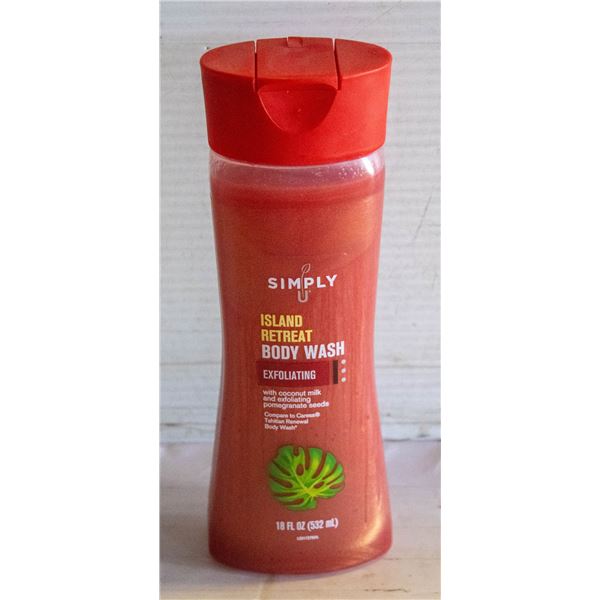NEW CASE OF SIMPLY U ISLAND RETREAT EXFOLIATING