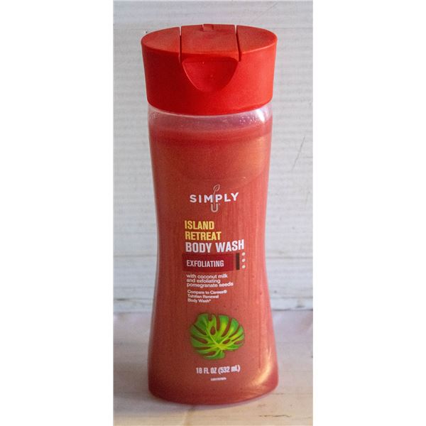 NEW CASE OF SIMPLY U ISLAND RETREAT EXFOLIATING