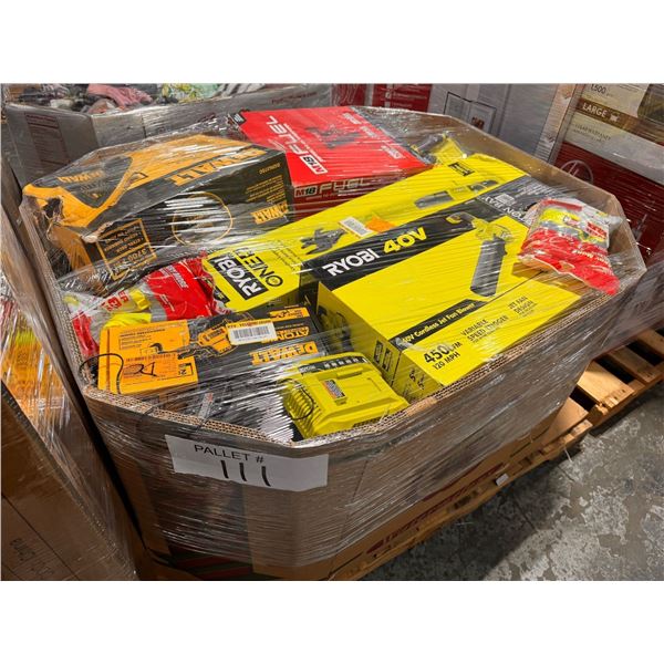 Pallet #111 - Home Depot Tools & General Merchandise