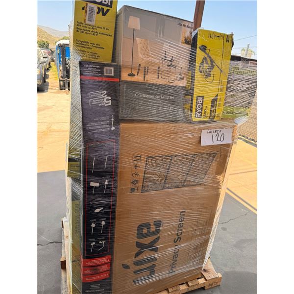 Pallet #120 - Home Depot Tools & General Merchandise